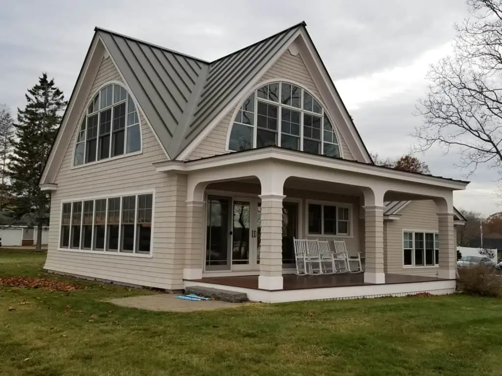 Beautiful Standing Seam Aluminum Roof in Cape Neddick, ME