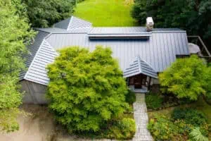 Beautiful Gray All Aluminum Metal Roofing